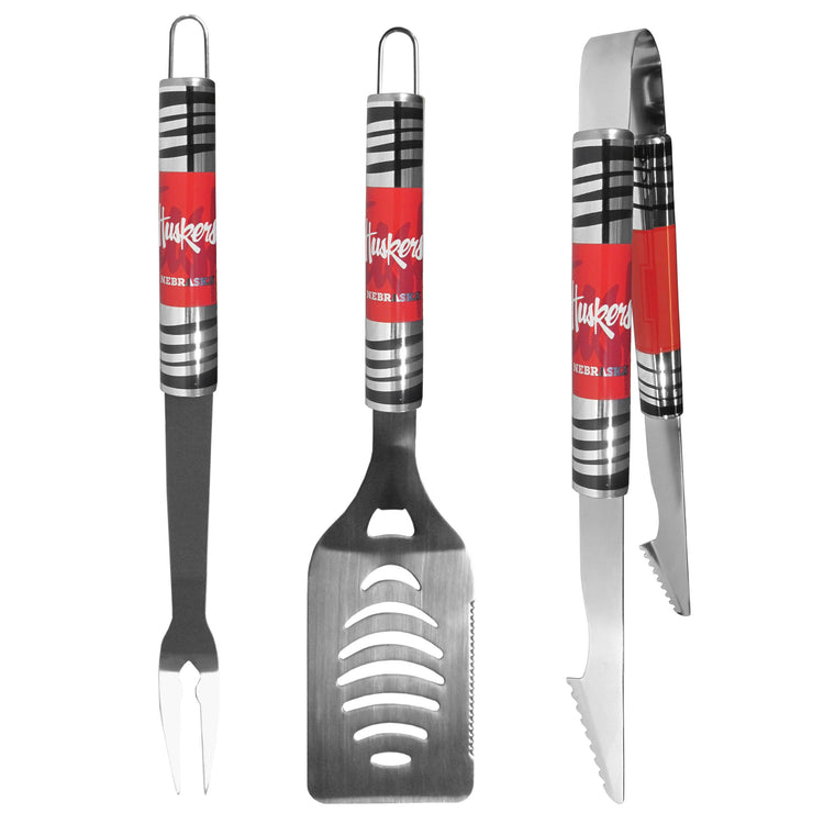 NCAA 3 pc Tailgater BBQ Set